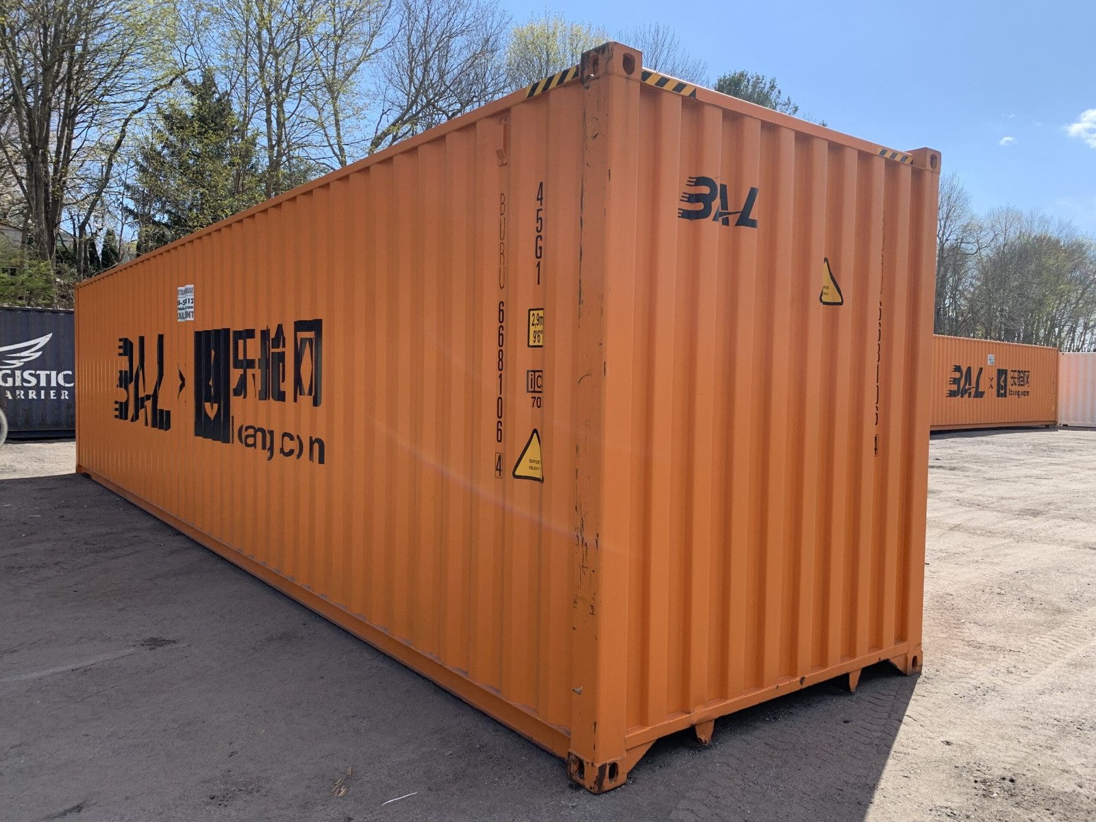 40ft shipping container heavy-duty steel