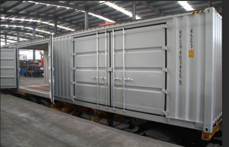 30 FT Storage Container With Side Access Doors